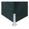 Party Tent 3X3 M Pe Roof And Side Panels Steel Frame Green