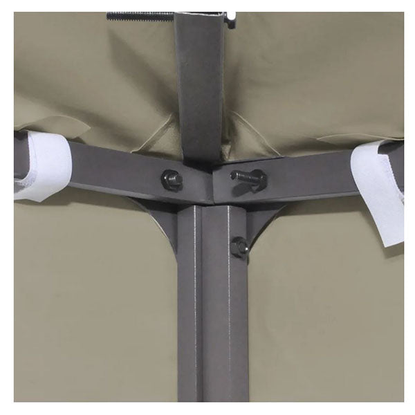 Gazebo Top Cover Polyester Fabric 3X3 M