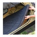 Double Swag Camping Swags Canvas Dome Tent Free Standing Grey