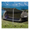 Double Swag Camping Swags Canvas Dome Tent Free Standing Grey