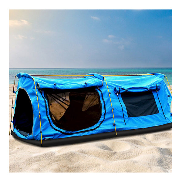Mountview Dome Camping Swag Swags Mattress Canvas Tent Kings Pole Daddy Bags