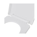 Toilet Seats With Soft Close Lids White 2 Pcs Plastic