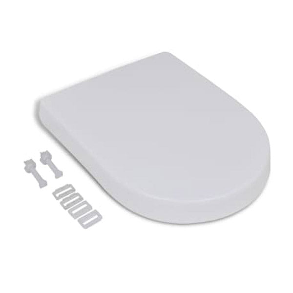 White Soft Close Toilet Seat Square