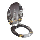 Wc Toilet Seat With Soft Close Lid Mdf New York Design
