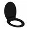 Soft Close Toilet Seat With Quick Release Design Black