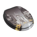 Wc Toilet Seat With Soft Close Lid Mdf New York Design