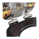 Wc Toilet Seat With Soft Close Lid Mdf New York Design