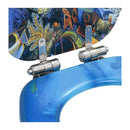 Wc Toilet Seat With Soft Close Lid Mdf Dolphins Design