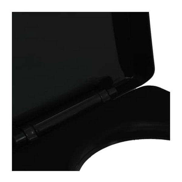Soft Close Toilet Seat Black With Quick Release Design