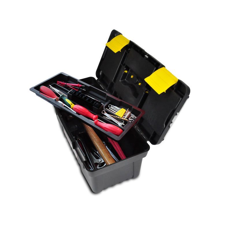 3 Piece Tool Box Set With Organiser Trays