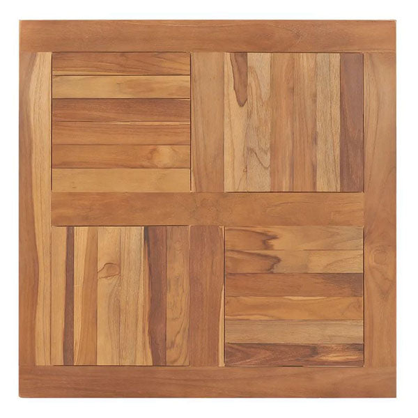 Table Top Solid Teak Wood Square
