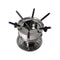 Classic Fondue Set 12Pcs Stainless Steel Cheese Chocolate Dipping