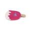 Dog Drinking Sponge Soak Strawberry Ice Cream Shape Chew Play Toy Pink