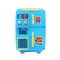 2 In 1 Refrigerator Vending Machine Kitchen Pretend Play Toys Blue