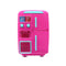 2 In 1 Refrigerator Vending Machine Kitchen Pretend Play Toys Pink