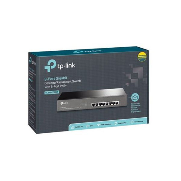 Tp Link 8 Port Smart Desktop And Rackmount Switch