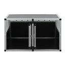 Dog Cage With Double Door 89X69X50 Cm
