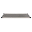 Outdoor Shower Tray Wpc Stainless Steel 110X62 Cm
