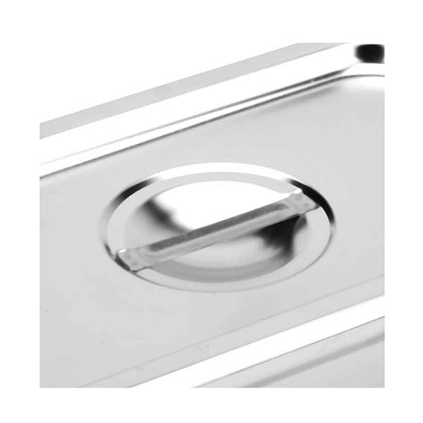 12 Pcs Gastronorm Gn Pan Lid Stainless Steel Tray Top Cover