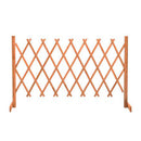 Garden Trellis Fence Orange 150X80 Cm Solid Firwood