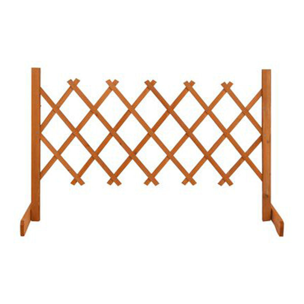 Garden Trellis Fence Orange 120X60 Cm Solid Firwood