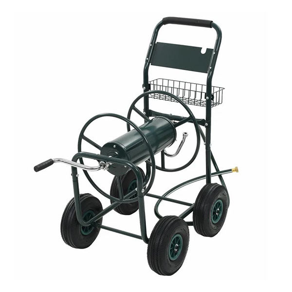 Garden Hose Trolley With Hose Connector 75 M Steel