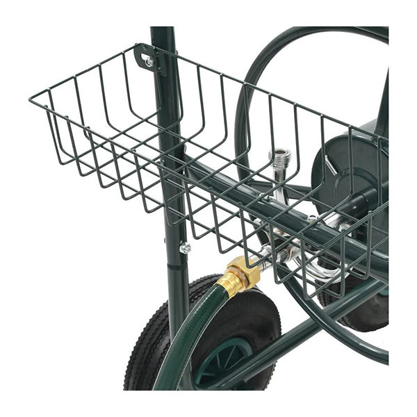 Garden Hose Trolley With Hose Connector 75 M Steel