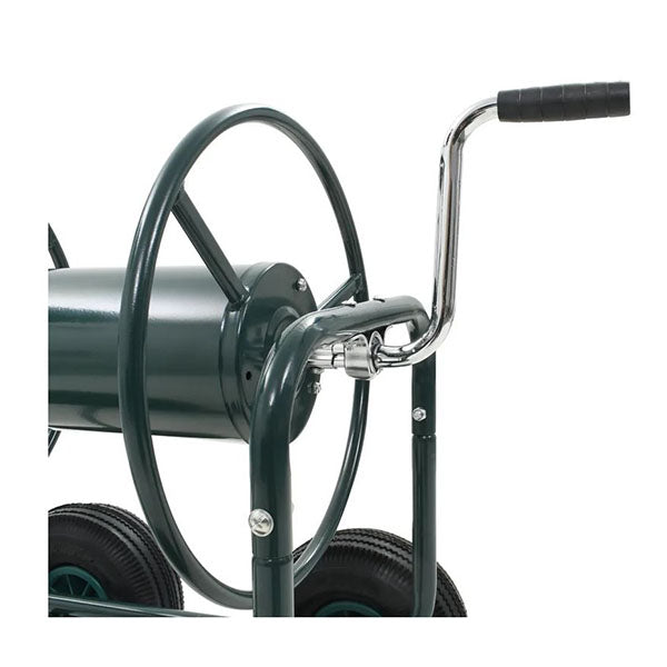 Garden Hose Trolley With Hose Connector 75 M Steel