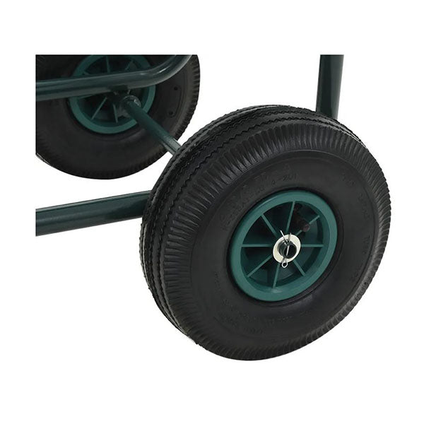 Garden Hose Trolley With Hose Connector 75 M Steel