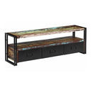 Tv Cabinet Solid Reclaimed Wood 120X30X40 Cm