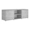 Tv Cabinet Concrete Grey 120X34X37 Cm Chipboard