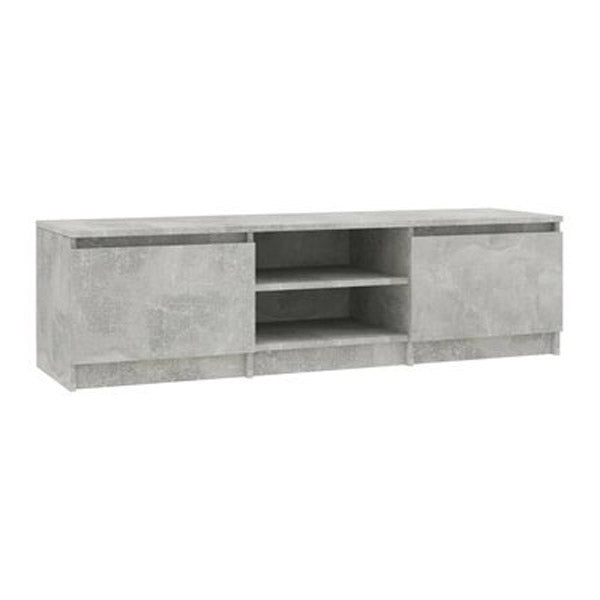 Tv Cabinet Concrete Grey 140X40 Cm Chipboard
