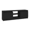 Tv Cabinet 120X30 Cm Chipboard Black