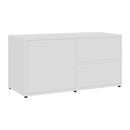 Tv Cabinet White 80X34X36 Cm Chipboard