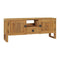 Tv Cabinet 120X32X45 Cm Solid Teak Wood