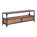 Tv Cabinet With 2 Drawers 120X30X40 Cm Solid Pine Wood
