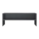 Tv Cabinet High Gloss Grey 120X40X40 Cm Chipboard