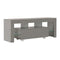 Tv Cabinet With Led Lights High Gloss Grey 130X35X45 Cm