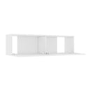 Tv Cabinet White 120X30X30 Cm Chipboard