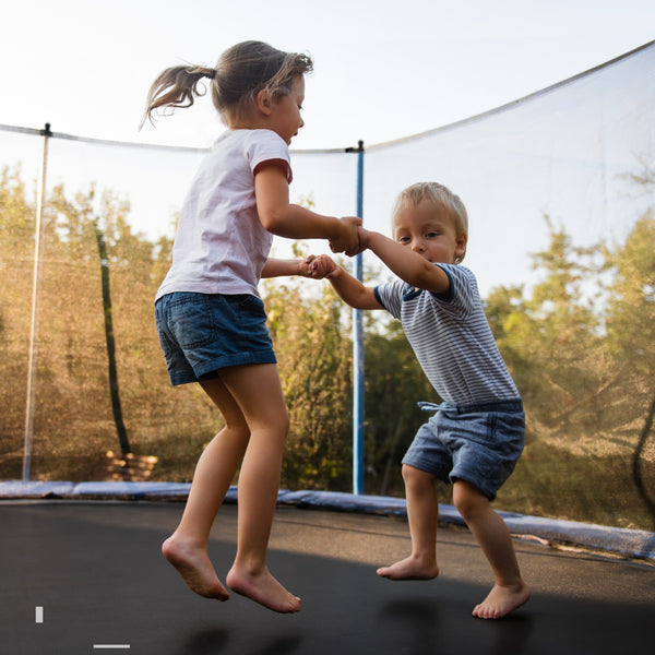 10 12 14 FT Outdoor Trampoline with Enclosure Net and Ladder 10FT