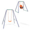 2 In 1 Single Swing And Toddler Swing Orange
