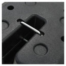Gazebo Weight Plates 4 Pcs Black 220X30 Mm Concrete