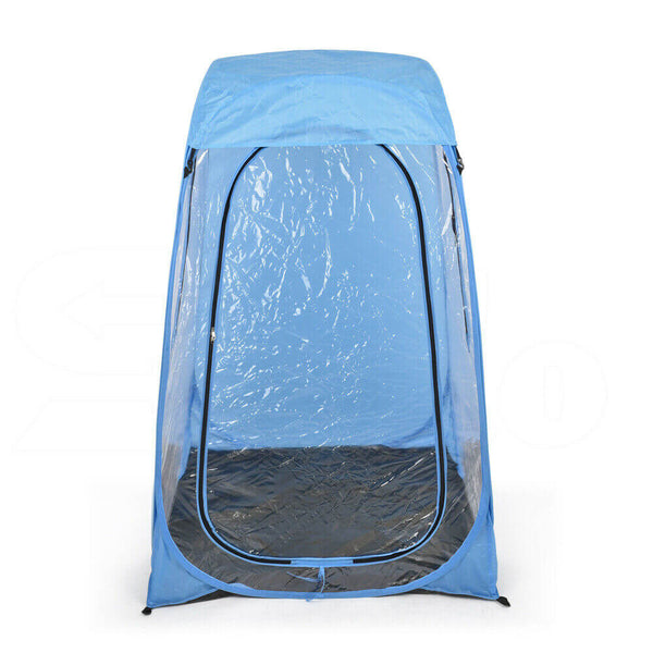 2x Pop Up Camping Garden Beach Portable Weather Tent Sun Shelter Fishing Blue
