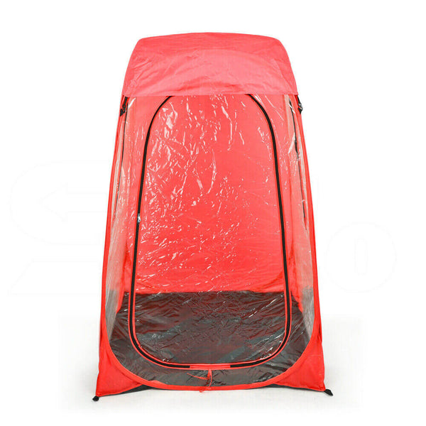 2x Pop Up Camping Garden Beach Portable Weather Tent Sun Shelter Fishing Red
