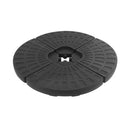 Outdoor Umbrella Stand 4X Base Pod Plate Sand Water Patio Cantilever