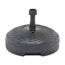 Umbrella Base Sand Or Water Filled 20 L Anthracite Plastic