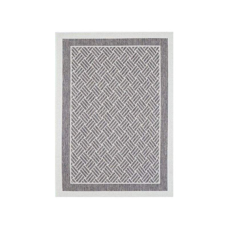 Sisalo Narrow Border Light Grey Rug