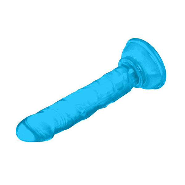 Crystal Dildo Dong Realistic Penis Cock Suction Shaft Adult Sex Toy