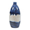 Glazed Vase Ceramic Blue 405Mm