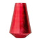 Tapered Lacquer Vase Ceramic Red 405Mm
